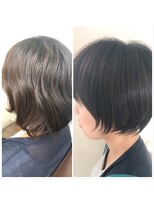 ランガリ ヘアアンドスパ(Rangali Hair&Spa) 縮毛矯正ショート