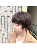 無造作マッシュショート♪