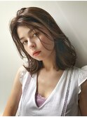 【GARDEN 田中麻由】顔まわり後れ毛レイヤーミディアム