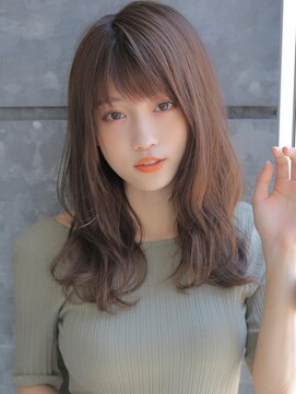 アグ ヘアー ローラ 外旭川店(Agu hair laura) 《Agu hair》大人ルーズウェーブミディ