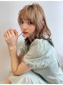 【CreBiA】#フレンチガーリー#ミディ#小顔#ルストレカラー