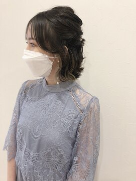 ヘアーサロン シム(hair salon Cime) ハーフアップ【Cime】