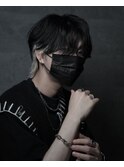 シースルー　センターパート　ウルフ