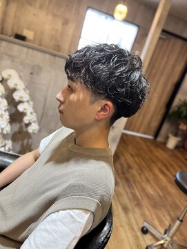 レオン(LEON) マッシュパーマ