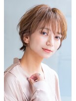 ケイト(kate) 【kate 大宮】大人可愛いアプリコットベージュxふんわりショート