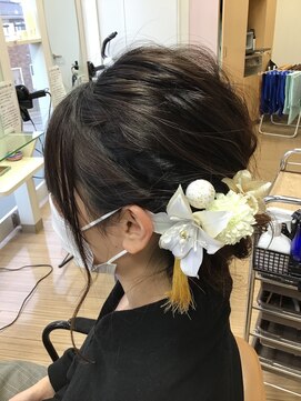 フープ(hoop) ゆるふわアップ