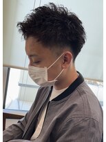 シェルハ(SHELHA)&nbsp;伸ばしかけショートソフトモヒカン刈り上げツーブロック