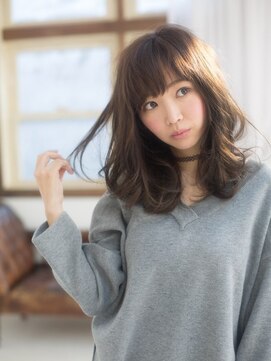 モニカ 横須賀中央店(Monica) 大人可愛い/ショコラアッシュ/ヘルシースタイル/ふんわりカール