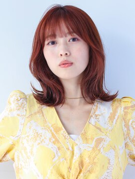 ガリカ 横浜(Gallica) 韓国風くびれミディ x 暖色系カラー