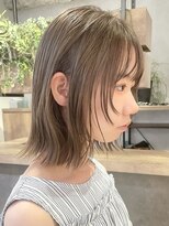 ディッセンバー 渋谷(December)&nbsp;【December】ワンブリーチで作る透明感ミルクティーグレージュ