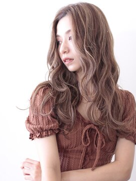 リメル 奥沢自由が丘店(Remel) 外国人風ハイライト×デジタルパーマ×レイヤーカット