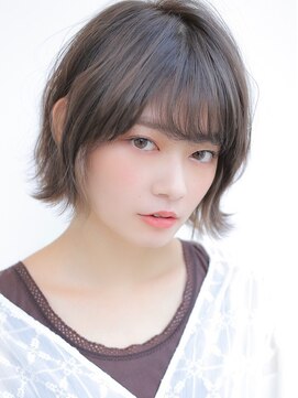 アグ ヘアー セレソ 桑名店(Agu hair Cerezo) 《Agu hair》外ハネボブ×クールインナーカラー