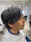 外国人風パーマ
