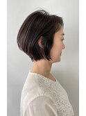 骨格が綺麗に見えるボブスタイル