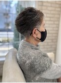 ミセス刈り上げショート