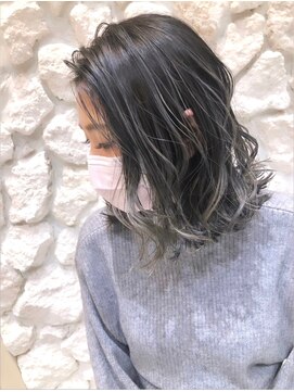 モアナバイヘッドライト 曽根店(Moana by HEADLIGHT) Moana【豊中曽根】#バレイヤージュ#ハイライト#グレージュ