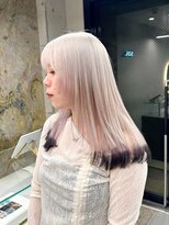 ソル バロール 表参道(SOL .valor)&nbsp;ネビージュ[表参道駅/青山/ケアブリーチ/ダブルカラー]