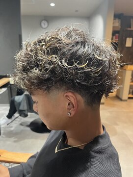 スウェル 柏店(Swell) #ベリーショート#ダークアッシュ#ニュアンスパーマ#韓国マッシュ