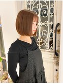 *髪質改善aphiaトリートメントでさらっとまとまるボブ*