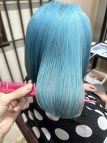 アート ミュゼ(a-to.musee)&nbsp;ボブ/水色/インナーピンク