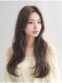 大人リラックス　韓国風　ゆる巻き