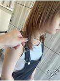 顔まわりレイヤーカット