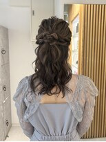 ムーン バイ ケンジ(moon by KENJE)&nbsp;【Nanaka】王道可愛いお呼ばれヘアセット