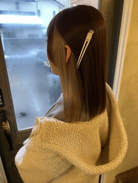 ヘアメイク リヴ(Hair Make Liv) White beige inner color