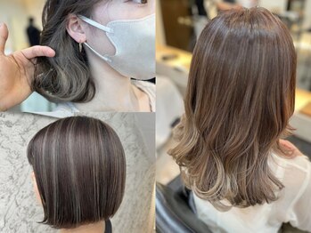 カラーラバー 日吉(color lover)の写真/“透明感×柔らかさ”を叶えるならイルミナカラーで。ダメージレスの艶カラーで理想の仕上がりへ＊