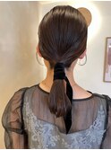 ◎韓国ヘアー顔周りレイヤーおくれミディアム毛前髪名古屋/名駅