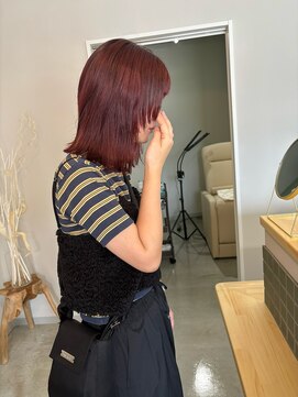 ラーソ(laco) 【rieko】ダブルカラーベリーピンク