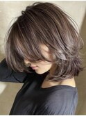 小顔ミディアム♯ミディアム＃30代＃40代