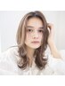 【1日3名限定】カラー（リタッチ）+カット+韓国発水トリートメント［天神］