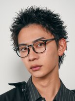 スパイキーショートツイストスパイラルパーマ名古屋メンズパーマ