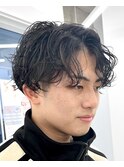 men's hair ニュアンスパーマ/藤沢