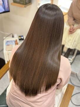 シュアショット(SURE SHOT) 綺麗になった艶髪♪ 髪質改善カラー　トリートメント