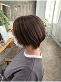 【江幡担当】ショートヘア×ベージュカラー