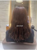 レディースパーマ×ウェーブパーマ×パーマスタイル×吉川沙知