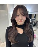 エクステ×韓国くびれヘア20代人気スタイル