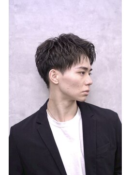 アップバングショート