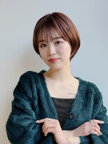 トルネード(TORNADO) 大人ショート前髪あり丸みフレンチショート丸顔ひし形K20260112