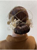 【卒業式ヘアセット】結婚式/銀座/ショートボブ/和装/アレンジ