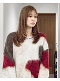 ベージュ / ロングレイヤー