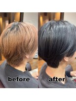 モンド ヘアクリエーション 新栄店(monde hair creation)&nbsp;【monde】before × after × 髪質改善