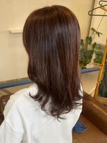 ヘアアンドメイクフリッシュ(HAIR&MAKE FRISCH)&nbsp;セミロング　レイヤーカット