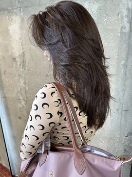 オルカ(ORCA) 海外レイヤーレイヤーカットダークブラウン