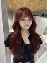 アリュメ 三重鈴鹿店(allum)&nbsp;レッドカラー ライトニングダブルケアカラー 鈴鹿 白子
