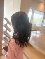 フェイス ネクスト ビューティー(Face next beauty)&nbsp;人生初めてのキッズパーマ。ママと一緒にしたい。