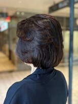 サロンイクエヤマザキ 文京(SALON IKUE YAMAZAKI)&nbsp;髪に優しい白髪染め(ノンジアミン)  ミディアムレイヤーカット