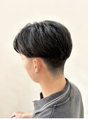 ツーブロック/毛流れマッシュ